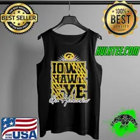 Iowa Hawk Eye Go Hawkx University of Lowa Football Player Shirt Tank Top