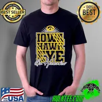 Iowa Hawk Eye Go Hawkx University of Lowa Football Player Shirt Unisex
