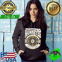 Iowa Hawkeyes Est 1847 Iowa City Iowa Football Team Shirt Hoodie