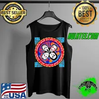 Kiss of Death Hack And Slay All Over Jason Voorhees Ghostface Jigsaw's Doll Horror Shirt Tank Top