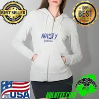 Nasty Woman Such A Nasty Woman Art Olga Shvartsur Shirt Full Zip Hooded