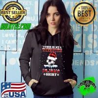 Nice 0xNB Christmas Soccer Pajama Plaid Xmas Soccer Player Noel T Shirt