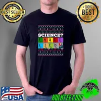 Nice dr Fauci Lied Christmas Science Mandate Funny Fauci Dog Xmas T-s Unisex