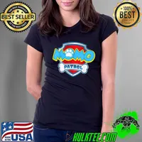 Nice Funny Momo Patrol Dog Mom, Dad For Men Women T Shirt Ladies Tee