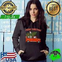 Nice malamute Xmas Vintage Red Pickup Retro Truck Premium T-Shirt