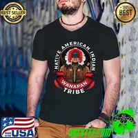 Nice Wanapan Heritage Native American Race Wanapan Tribe Related T-shirt