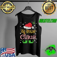 Official Big Brother Claus Christmas Pajama Family Matching Xmas T Shirt Tank Top