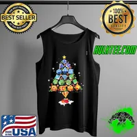 Official Christmas Egyptian Dice Pine Tree Shirt Tank Top
