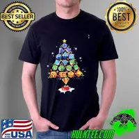 Official Christmas Egyptian Dice Pine Tree Shirt Unisex