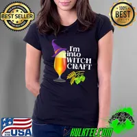 Official funny Craft Beer Drinker Brewery Beer Lover Halloween T-Shirt Ladies Tee
