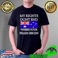Official my Rights Don't End Where Your Fears Begin England Flag Shirt Unisex