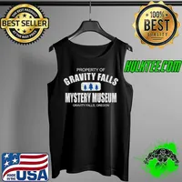 Official mystery Shack - Gravity Falls Oregon T-Shirt Tank Top
