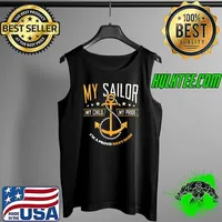 Official proud Mom Navy Family Proud Navy Mother for Moms of Sailors T-Shirt Tank Top