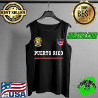 Official puerto Rico SportSoccer Jersey Tee Flag Football T-s Tank Top