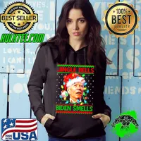 Official Santa Biden Jingle Bells Biden Smells Ugly Christmas shirt