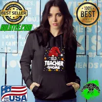 Official teacher Gnome Leopard Family Matching Christmas Party Pajama T-Shirt