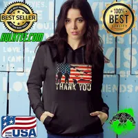 Official vintage Thank You Veterans Combat Boots Flower Veterans Day Premium T-Shirt