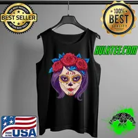 Original Catrina costume Dia De Los Muertos Day of the dead woman T Shirt Tank Top