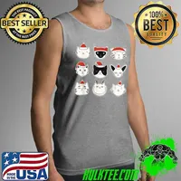 Original Christmas Cats Gifts Shirt For Men Women Kids Christmas T-Shirt Tank Top
