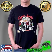 Original Dear Santa Sorry For All The F-Bombs It's Been A Crazy Year Shirt Unisex