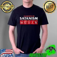 Original Elements Of Satanism Lutetium Carbon Iodine Fluorine Erbium Shirt Unisex