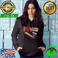 Original I Love Wood Lumberjack Heart Halloween Party Woodworker T Shirt Hoodie