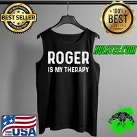 Original My Name Is Roger Funny Name Tag T-Shirt Tank Top