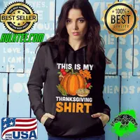 Original this Is My Thanksgiving Cute Funny Vintage Thanksgiving T-Shirt
