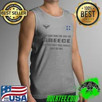 Original You can take me out of greece but you cant take greece out of me dsa 9 logo Tank Top