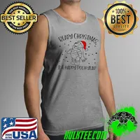 Pooh Beary Christmas And A Happy Pooh Year Shirt Tank Top