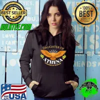 Premium Daughter Of Athena Goddess Wisdom Half Blood Descendant Mythology Unisex T-Shirt Hoodie