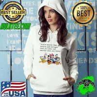 Premium disney Mickey And Friend You're Braver Than Belive And Stronger Shirt Hoodie