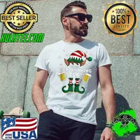 Premium i'm The Beer Drinking Elf - Elf Matching Family Christmas T-s Unisex