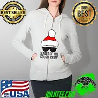 Premium Leader of the Cousin Crew Christmas Family 2021 T-shirt