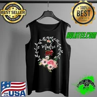 Premium madre Bear Xmas Family Christmas Pajama Red Plaid Grandma T-Shirt Tank Top