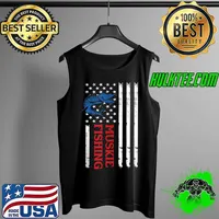 Premium muskie Fishing Muskellunge Fisherman T-s Tank Top