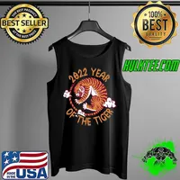 Premium New Year 2022 Year Of The Tiger 2022 Chinese Zodiac T- Tank Top