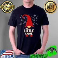 Premium the Little Gnome Christmas Family Matching Pajama T-Shirt Unisex