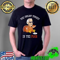 Premium Turkey Joe Biden the coolest Turkey in the flock Thanksgiving Unisex