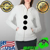 Snowman Winter Costume Xmas Christmas Halloween T-Shirt Full Zip Hooded
