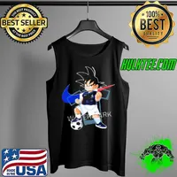 Top 2018 World Cup France Team Goku Dragon Ball x Nike Shirt Tank Top