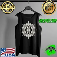 Top Banjospieler Mandala Vintage Folk Country Musik Banjo Langarmshirt Shirt Tank Top