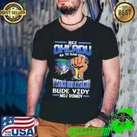 Top bez Ohl'Adu Na To Kam Idem Vysoka Nad Kysucou Bude Vzdy Moj Do Mov Shirt Guys V Neck
