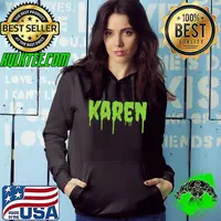 Top Funny Halloween Costume Scary Karen T Shirt Hoodie