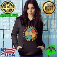 Awesome 9 Years Old Gifts Awesome Since 2012 9th Birthday Soccer T Shirt