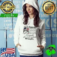 Awesome Braaap Girl Hated By Many Loved By Plenty Heart On Her Sleeve Fire In Her Soul Dirt Bike Hoodie