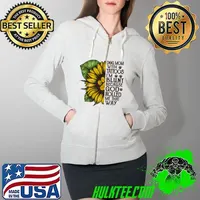 Awesome Flower Dog Mom With Tattoos I'm Blunt Because God Rolled Me That Way Shirt Full Zip Hooded