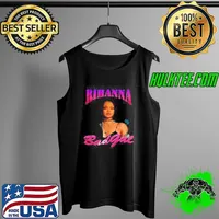 Awesome Vintage Style Rihanna Rap Bad Girl Shirt Tank Top