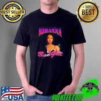 Awesome Vintage Style Rihanna Rap Bad Girl Shirt Unisex