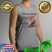 Best February queen even in the midst of my storm I see god working it out for me Tank Top